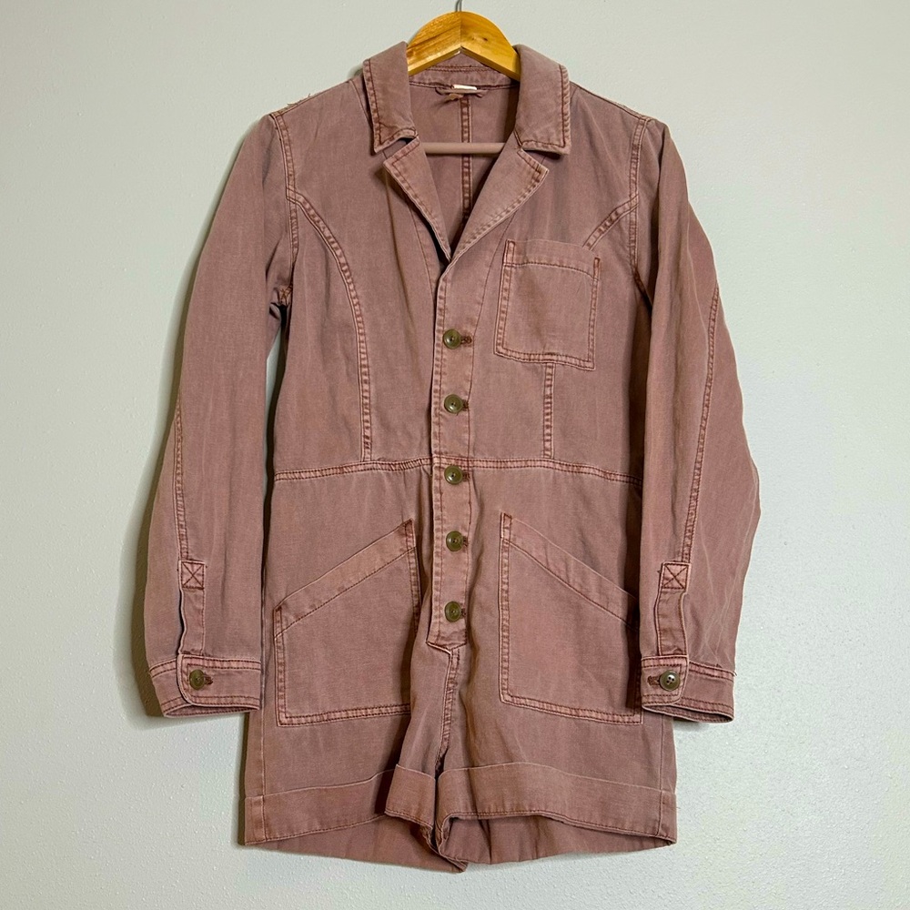 BNWT Free People short coveralls